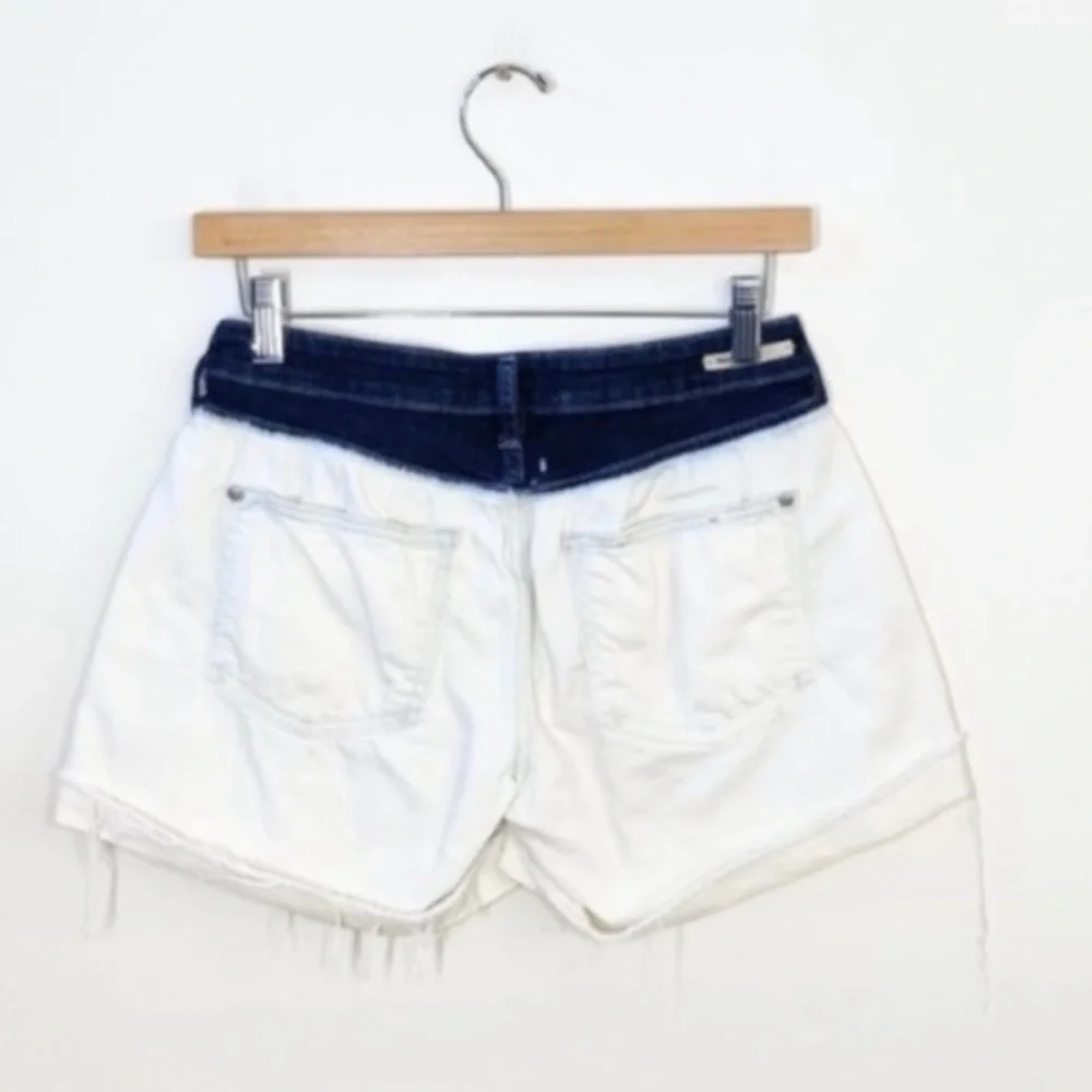 Anthropologie Pilcro and the Letterpress Dip Dyed Jean Shorts - Picture 2 of 10